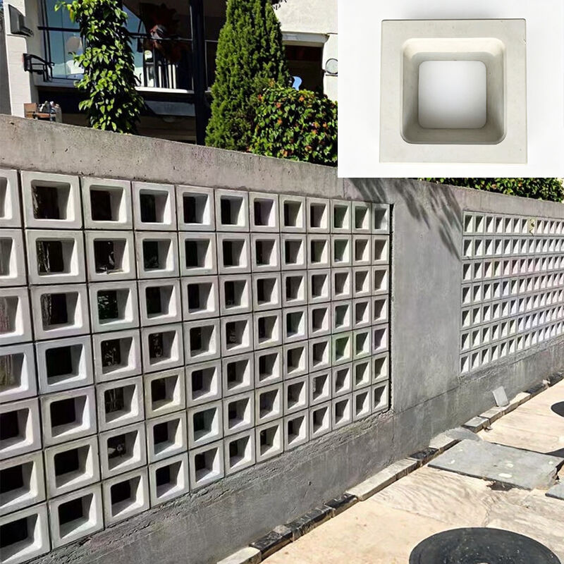 Betonbrise-Block Vorguss-Zementblock für Gartenzaune Außenwände Lüftung und dekorative Anwendungen