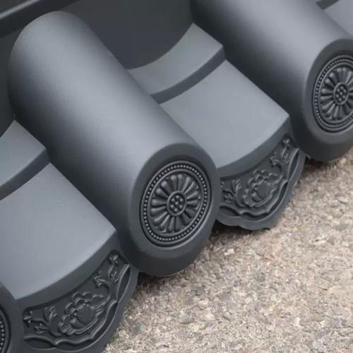 Roofing Decoration Plastic Korean Hanok Roof Sheet Bar Restaurant Front Tiles Easy Install